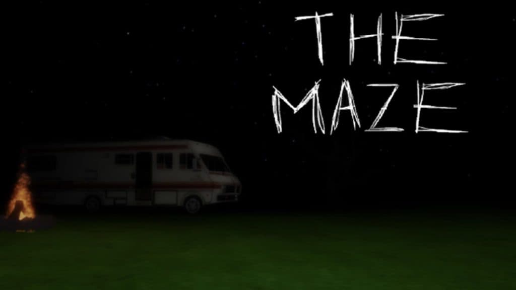 Una caravana en Roblox The Maze.