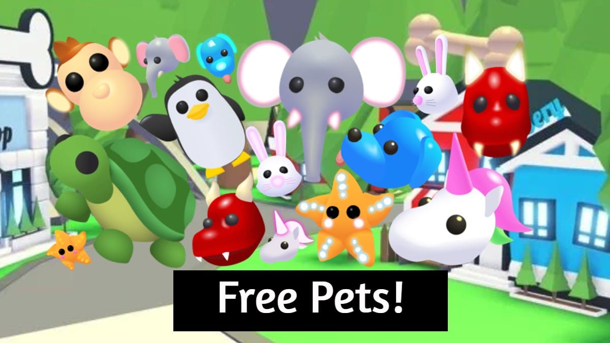 Free pets in Roblox