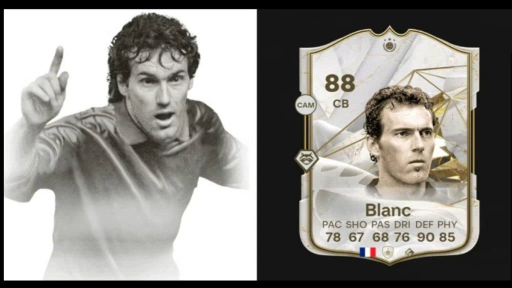 Icono Laurent Blanc en EA FC 24