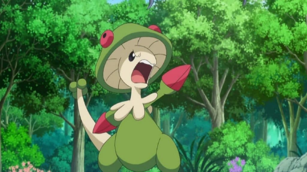 pokemon go breloom en el anime