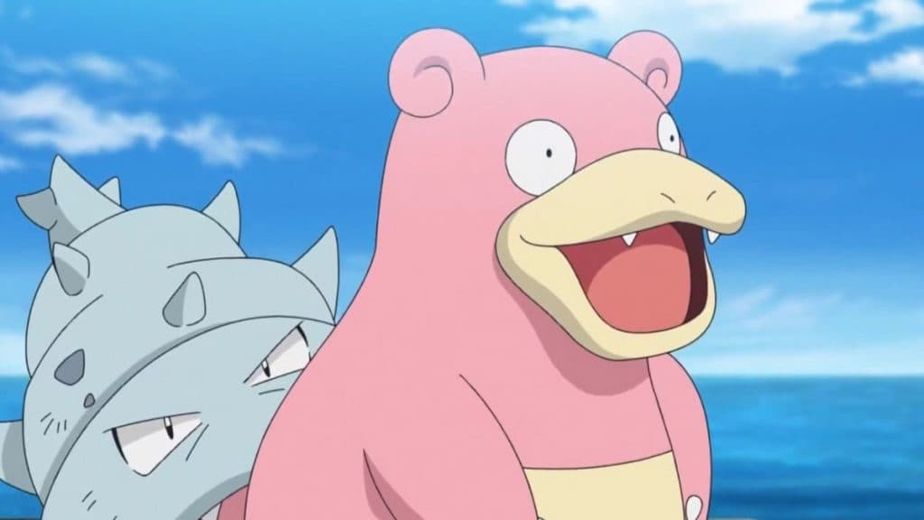 pokemon go slowpoke evolución slowbro junto al agua