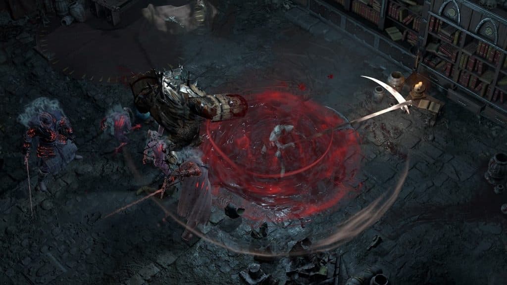 Exhibición de poderes vampíricos de la temporada 2 de Diablo 4