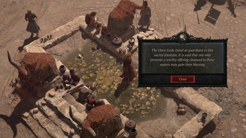 Nivel secreto de la vaca en Diablo 4