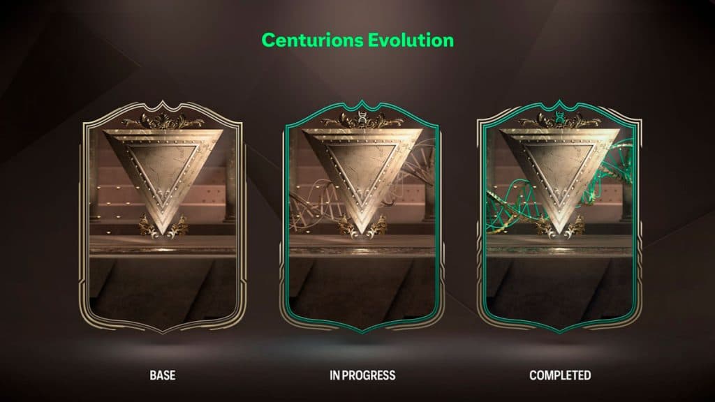 Artículos de Centurions Evolution en EA FC 24 Ultimate Team.