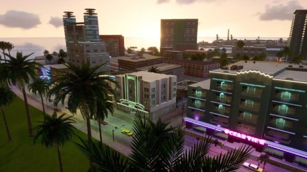 vice city en gta edición definitiva