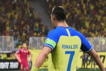 ronaldo celebrating in ea fc 24