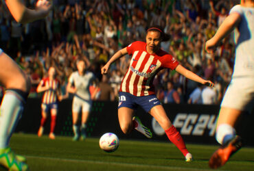 Atletico de Madrid Leicy Santos dribbling EA FC 24