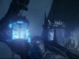 lords of the fallen character holding up umbral light lantern