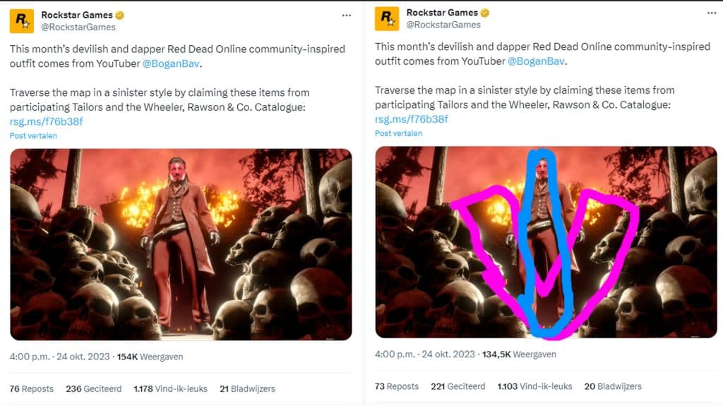 Rockstar trolls a los fanáticos de GTA6 con el nuevo atuendo de Red Dead Online