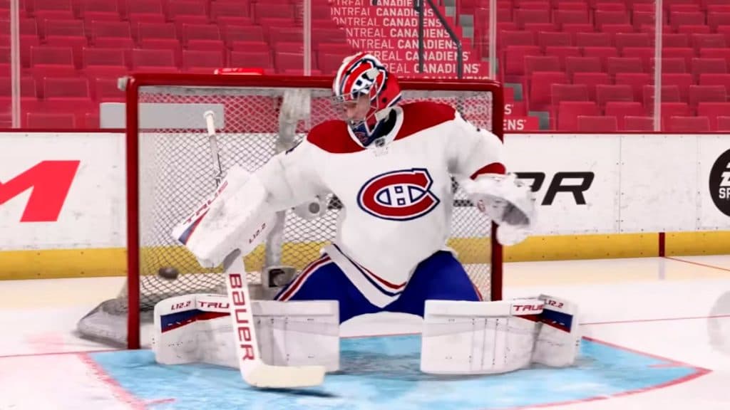 Jake Allen de los Montreal Canadiens NHL 24