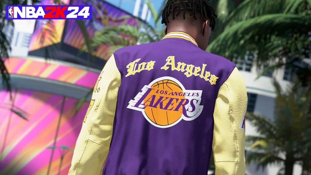 Chaqueta Los Angeles Lakers NBA 2K24