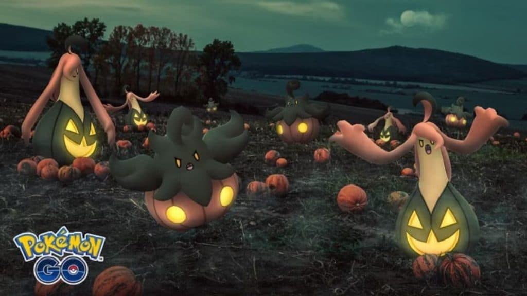 Pokémon Go Harvest Festival 2023 contó con especies de tipo pasto/fantasma Pumpkaboo y su evolución gourgeist