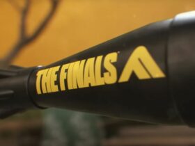 the finals logo on a rocket