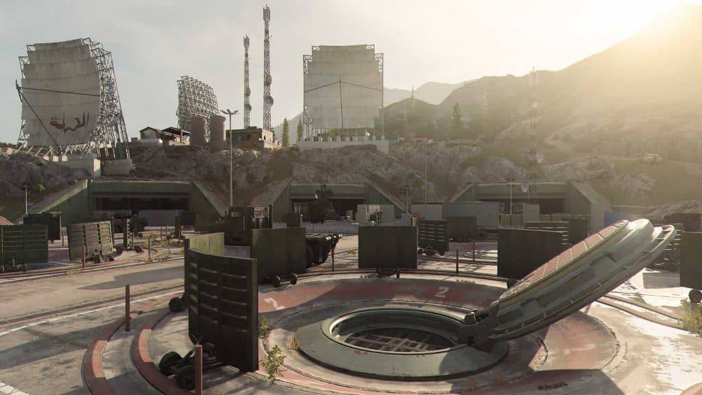 Base militar de Orlov en la guerra terrestre MW3