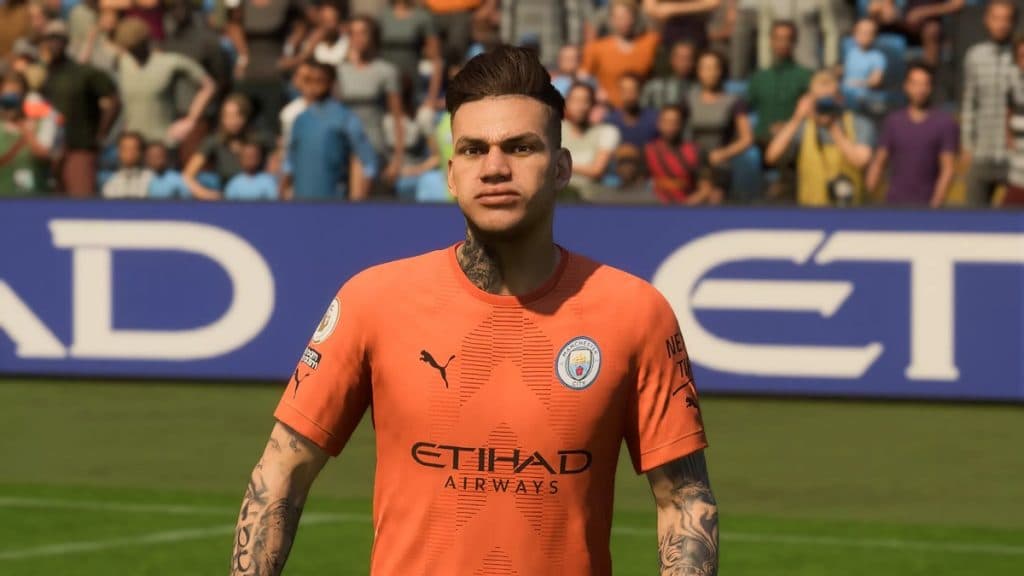 Ederson del Manchester City en EA FC 24