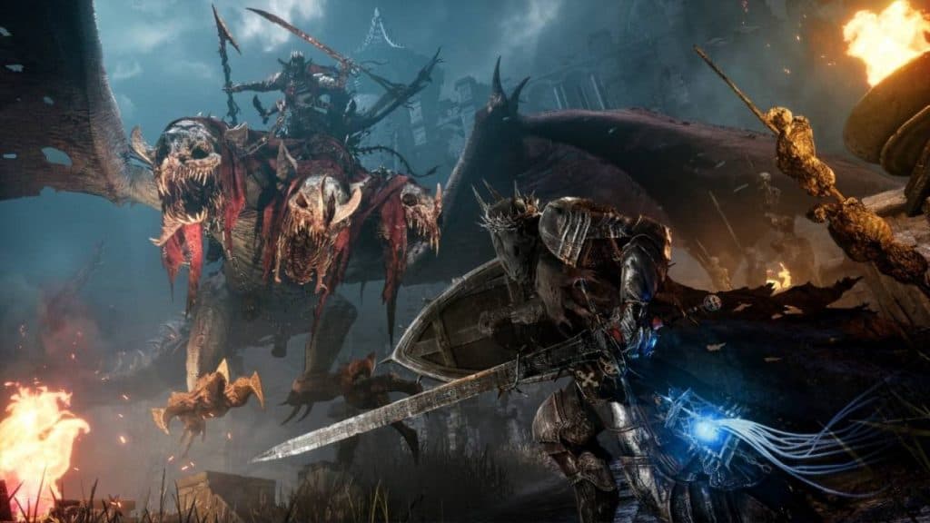 Lucha contra el jefe de Lords of the Fallen