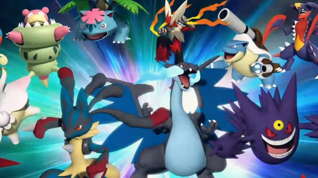 Mega Pokémon en Pokémon como Mega Charizard y Mega Gengar