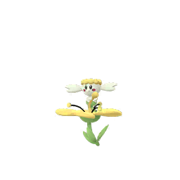 Flor amarilla Flabebe en Pokémon Go