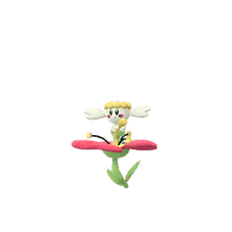 Flor roja Flabebe en Pokémon Go