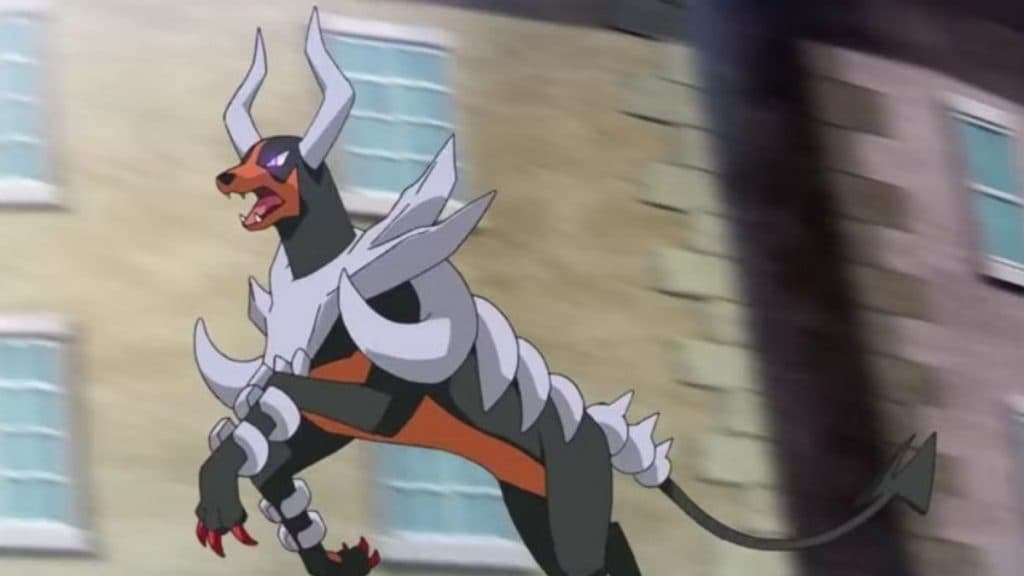 pokemon go especie mega houndoom en el anime