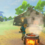 link cooking in zelda breath of the wild