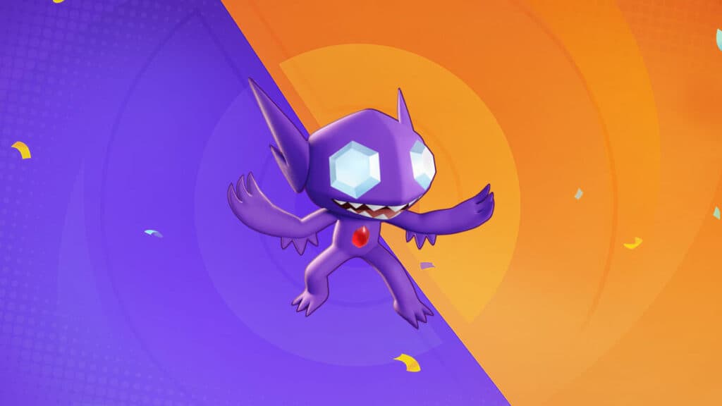 Diseño de Sableye en Pokémon Unite