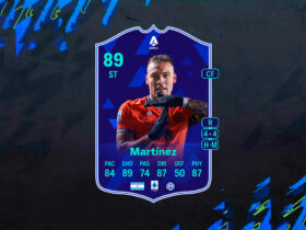 Serie A POTM Lautaro Martinez card