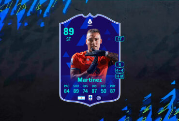 Serie A POTM Lautaro Martinez card