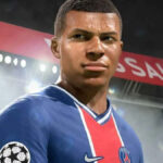 Kylian Mbappe as seen in EA FC 24