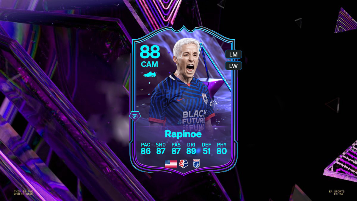 EA FC 24 Megan Rapinoe SBC