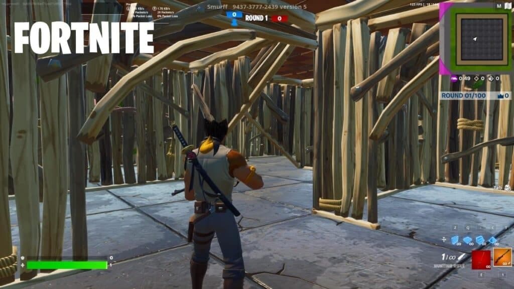 Mapa de Combat One Shot Boxfight en Fortnite