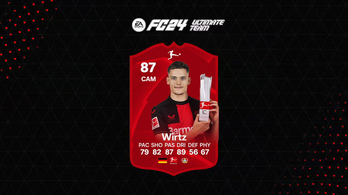 Florian Wirtz POTM card