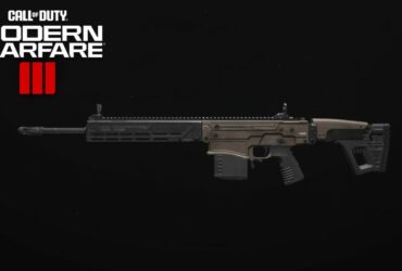 KVD Enforcer Markman Rifle with Modern Warfare 3 logo on top left