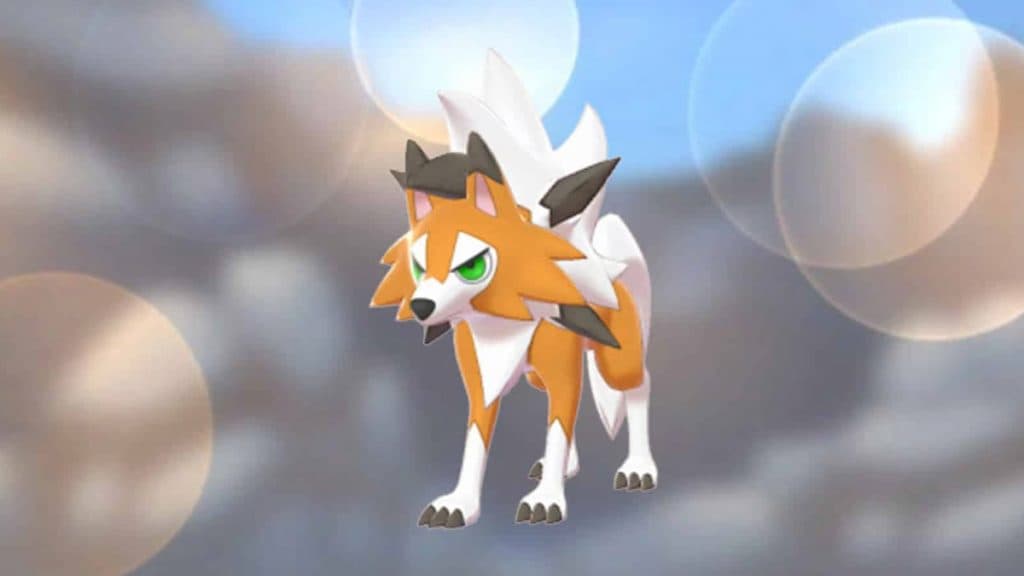 Anochecer Lycanroc Pokémon Go