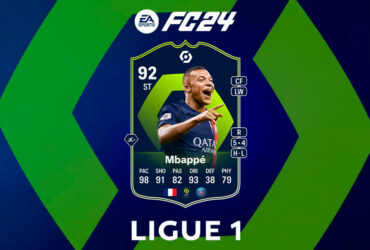 EA FC 24 Ligue 1 POTM Kylian Mbappe