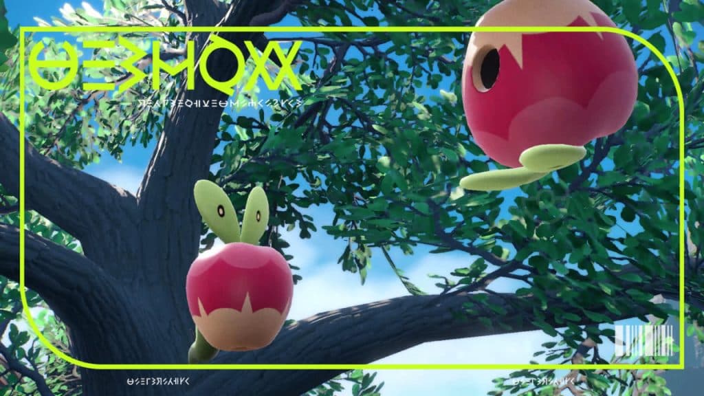 Aplicación en árboles de Pokémon Escarlata y Violeta