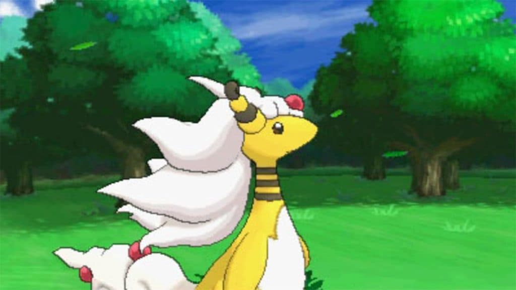 Mega Ampharos en Pokémon X/Y