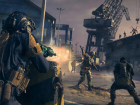 Operators shooting Zombies in MW3 Zombies.