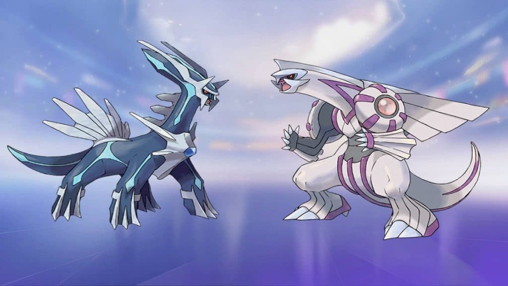 Pokémon Dialga y Palkia