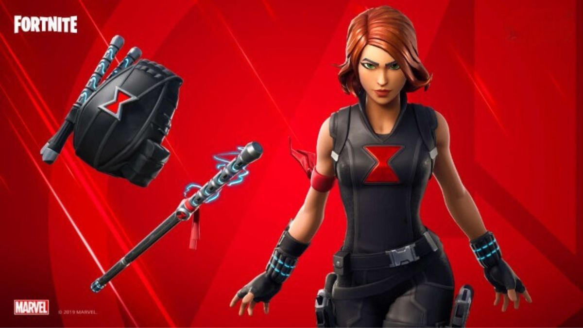 OG Black Widow skin in Fortnite