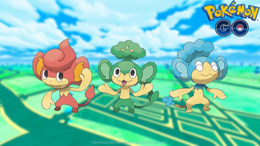 Monos elementales en Pokémon Go