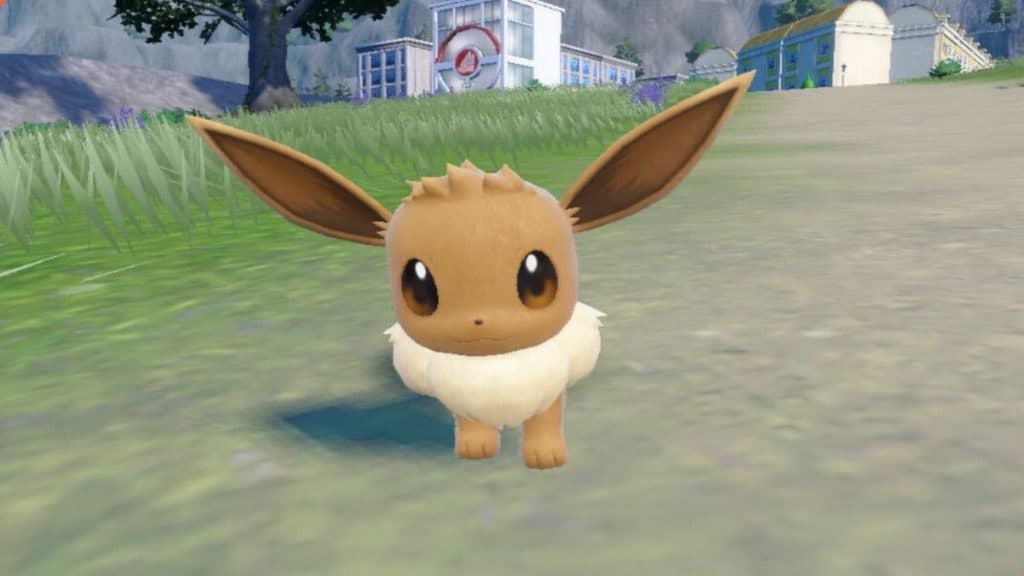 pokemon escarlata y violeta engendro de eevee salvaje