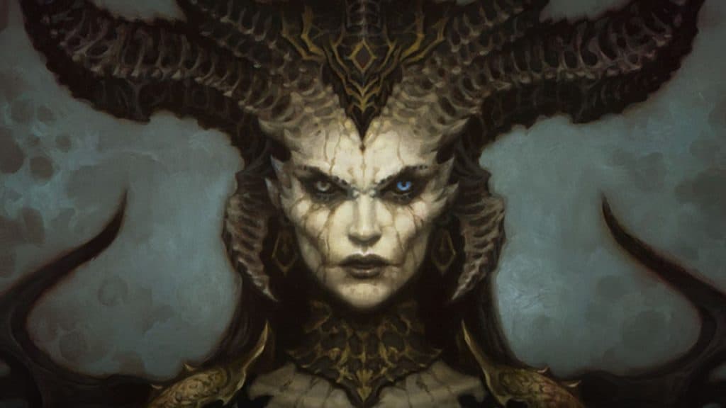 Lilith como se ve en Diablo 4