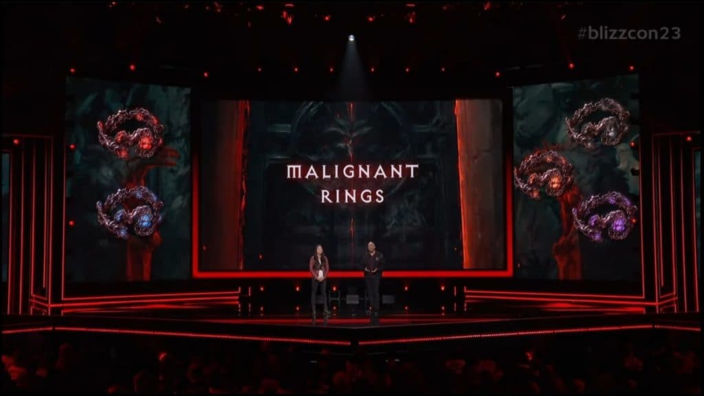 Los anillos malignos de Diablo 4 anunciados en la BlizzCon2023