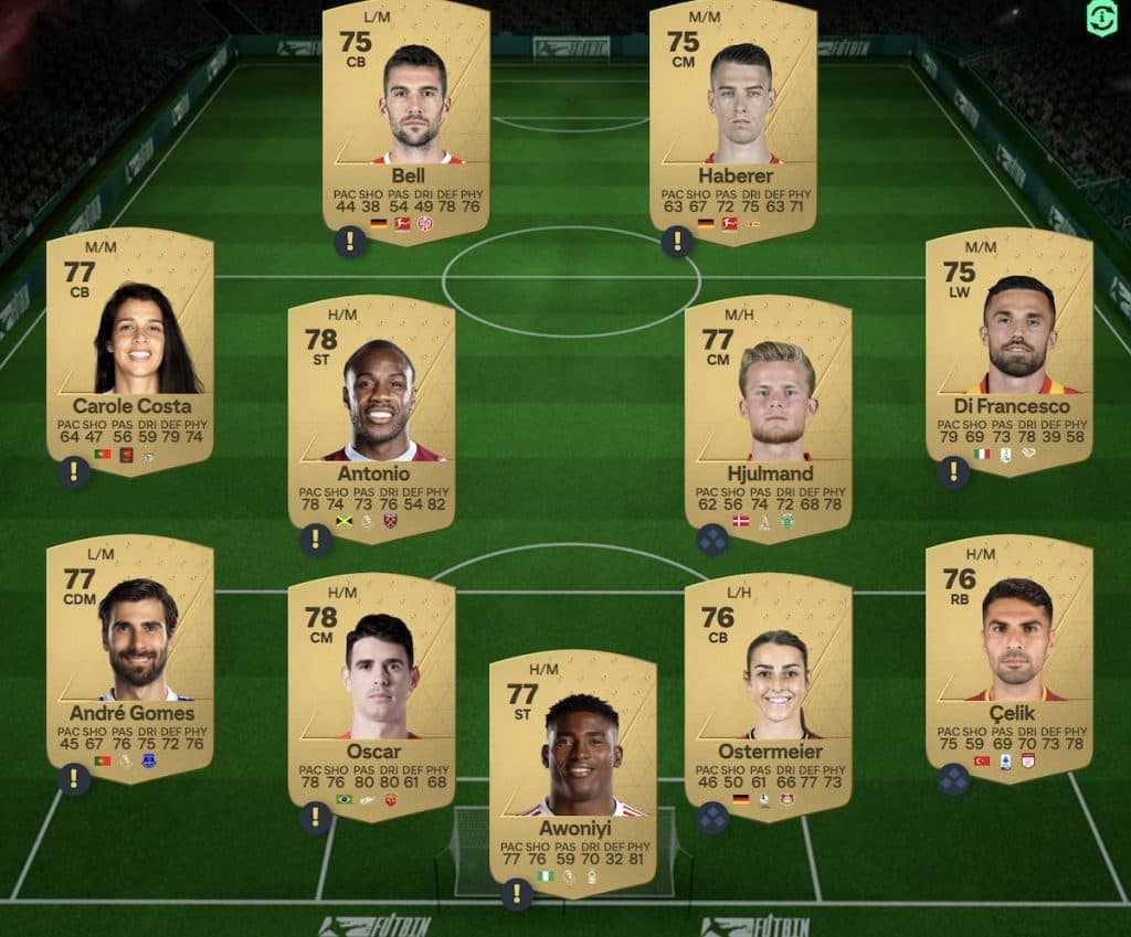 EA FC 24 en préstamo SBC