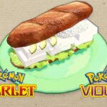 pokemon scarlet and violet shiny sandwich with tofu