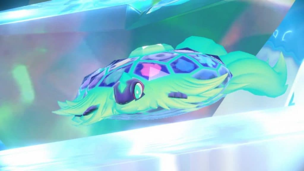 Pokémon Escarlata y Violeta Terapagos imagen promocional del DLC Indigo Disk