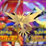 pokemon scarlet and violet species gen 1 legendary zapdos