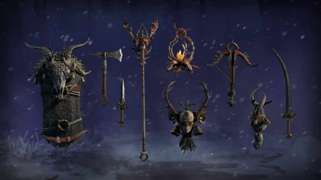 Recompensas de Diablo 4 Midwinter Blight