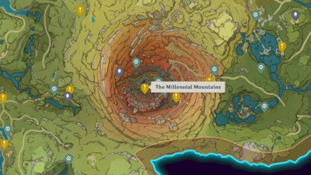 La misión de las Montañas Milenarias en la región del Abismo